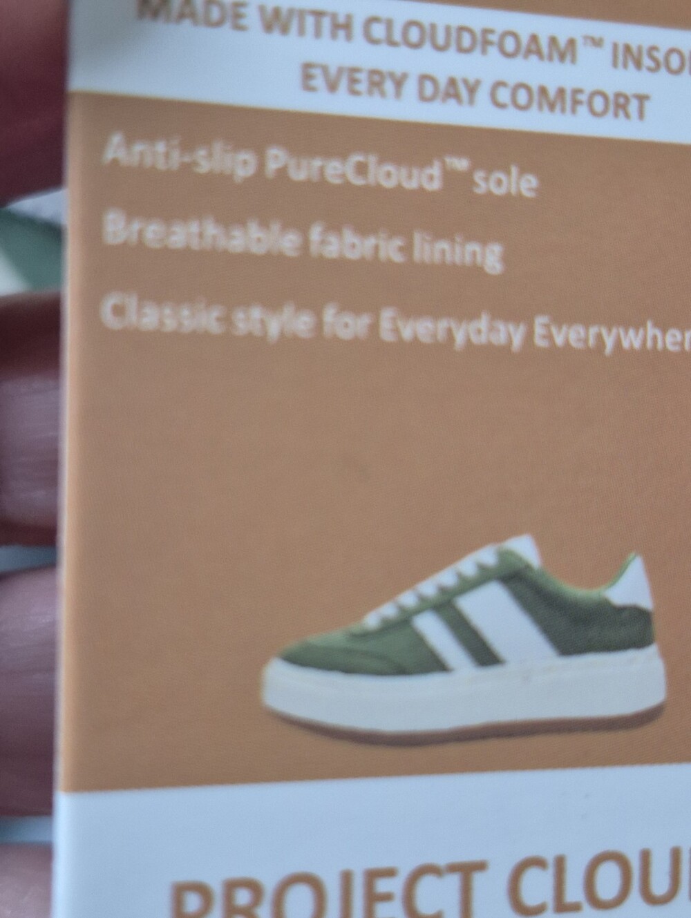 Womens "PROJECT CLOUD" Green Suede Low-Top Sneakers - White Accents - Picture 9 of 14